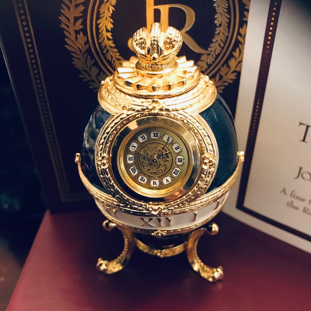 Joan Rivers Imperial Treasures “The Timepiece Egg”